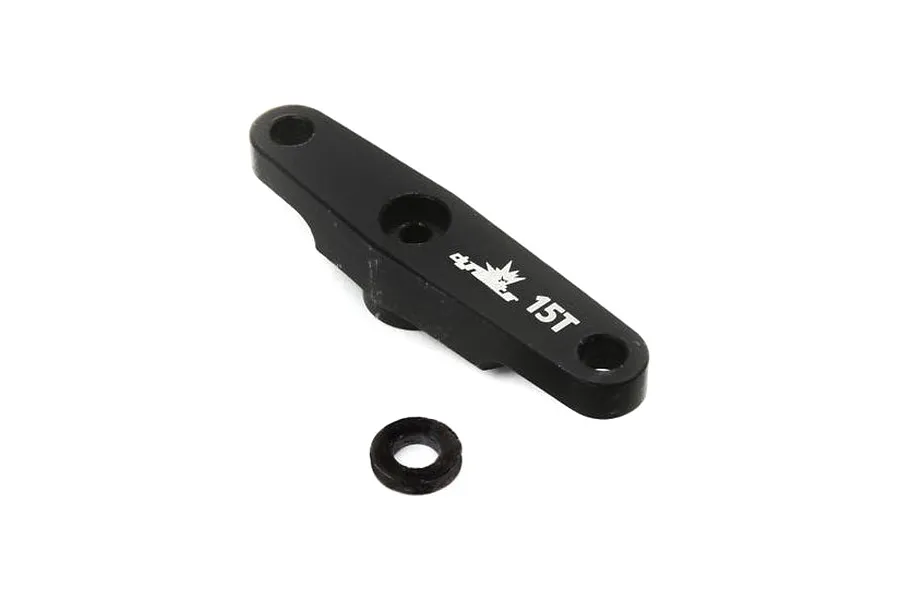 Dynamite Black Aluminium Large Scale 15T Double Sided Servo Horn image 15886