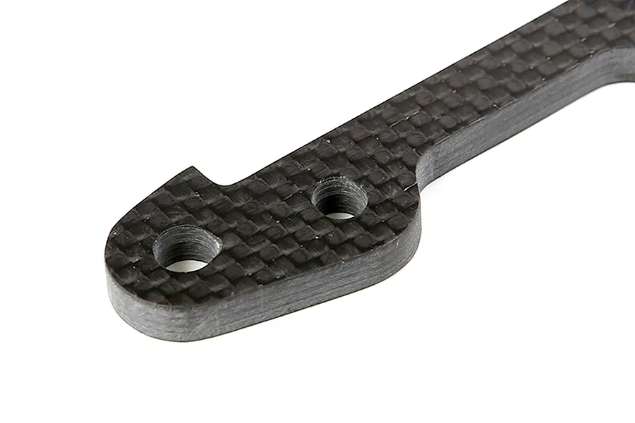 Rovan Carbon Fibre 5mm Front Lower Suspension Arm Pin Brace Ver. 1 image 7