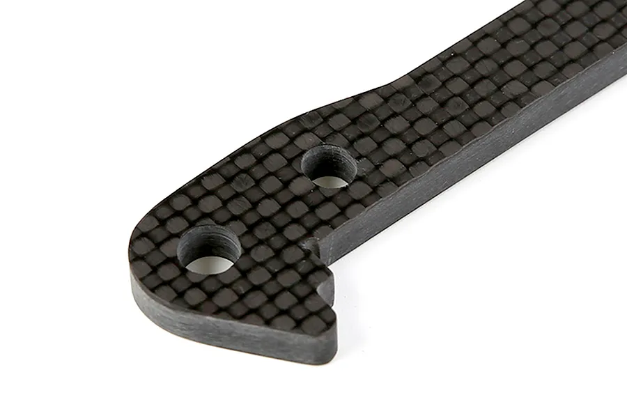 Rovan Carbon Fibre 5mm Front Lower Suspension Arm Pin Brace Ver. 2 image 7