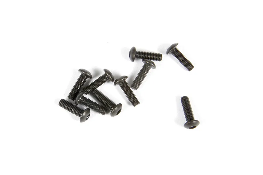 Axial 2.6x8mm Fine Thread Button Head Screws 10Pcs image 15995
