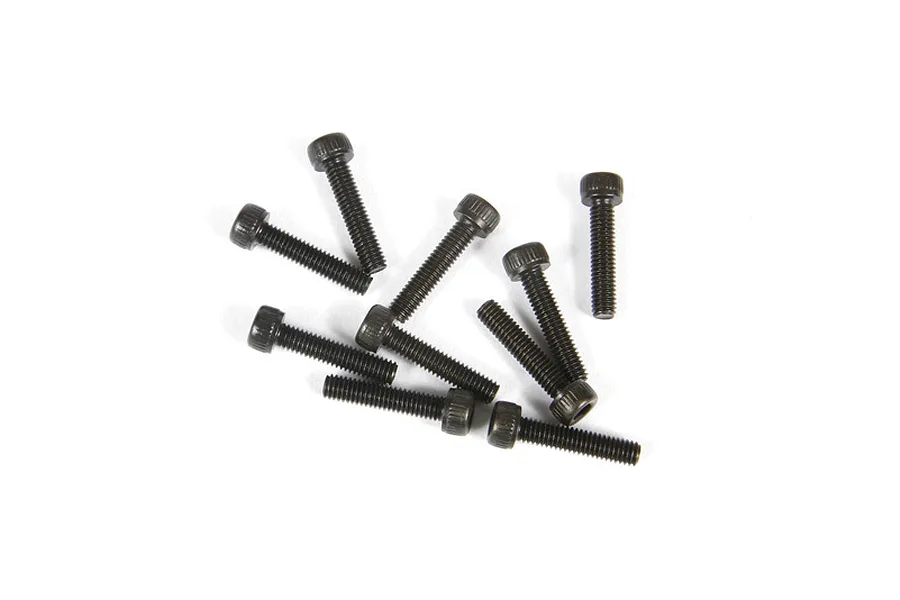 Axial 2.6x12mm Fine Thread Cap Head Screws 10Pcs image 15997