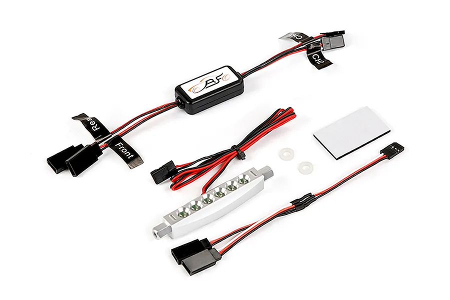 Rovan Light Controller w/ Silver Rear Light image 1