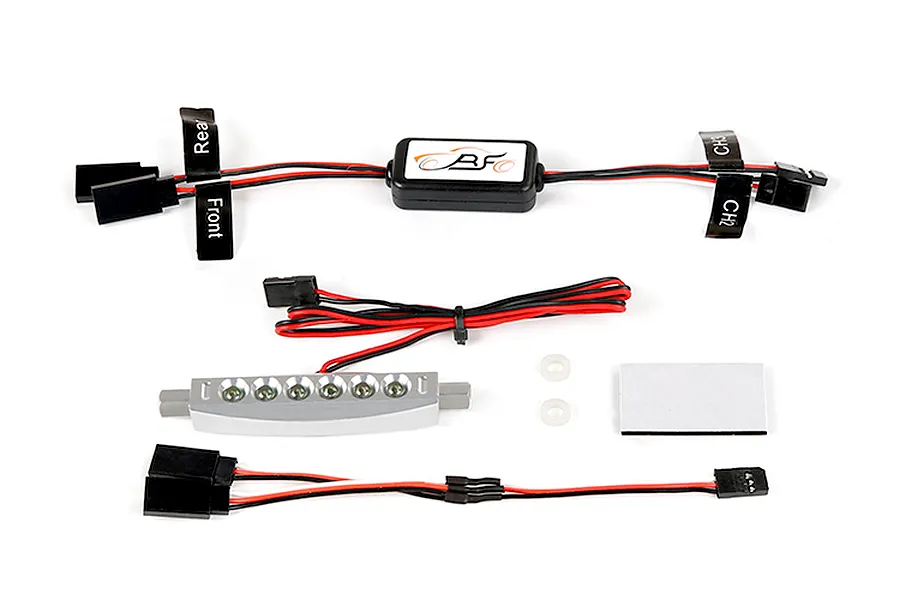 Rovan Light Controller w/ Silver Rear Light image 2