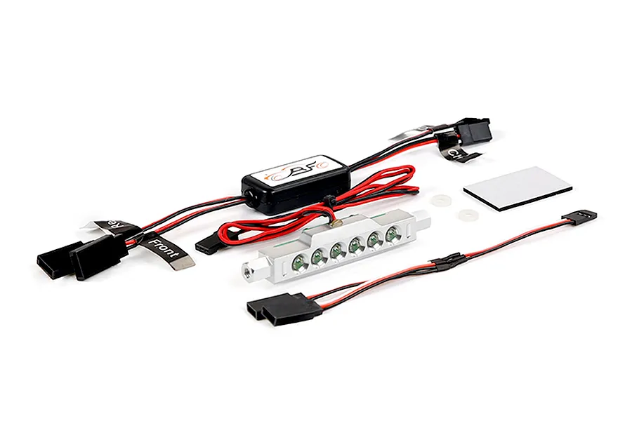 Rovan Light Controller w/ Silver Rear Light image 5