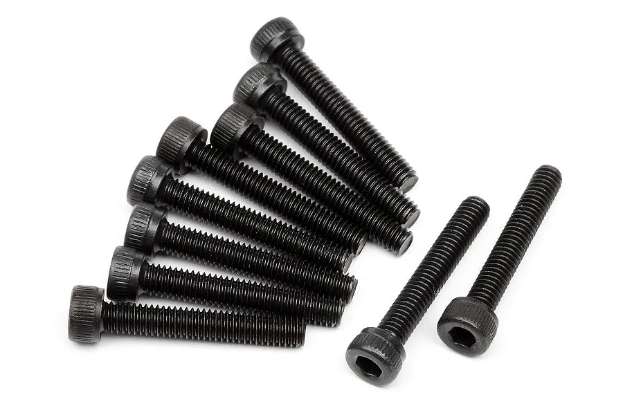 HPI 2.6x16mm Fine Thread Cap Head Screws 10Pcs image 16001