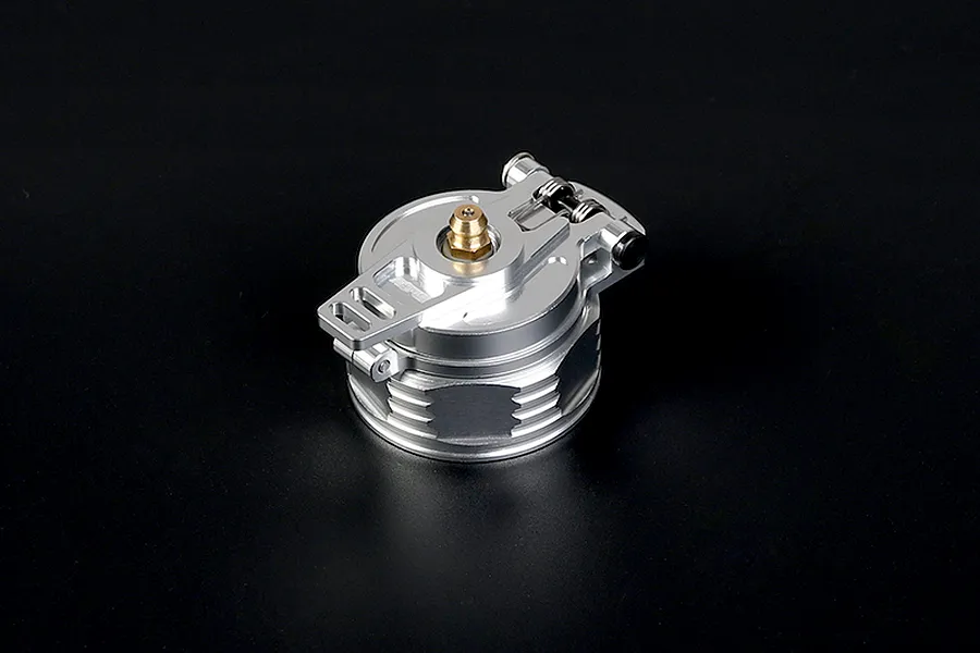 Rovan Aluminium Leak Proof Fuel Tank Cap - Silver image 1