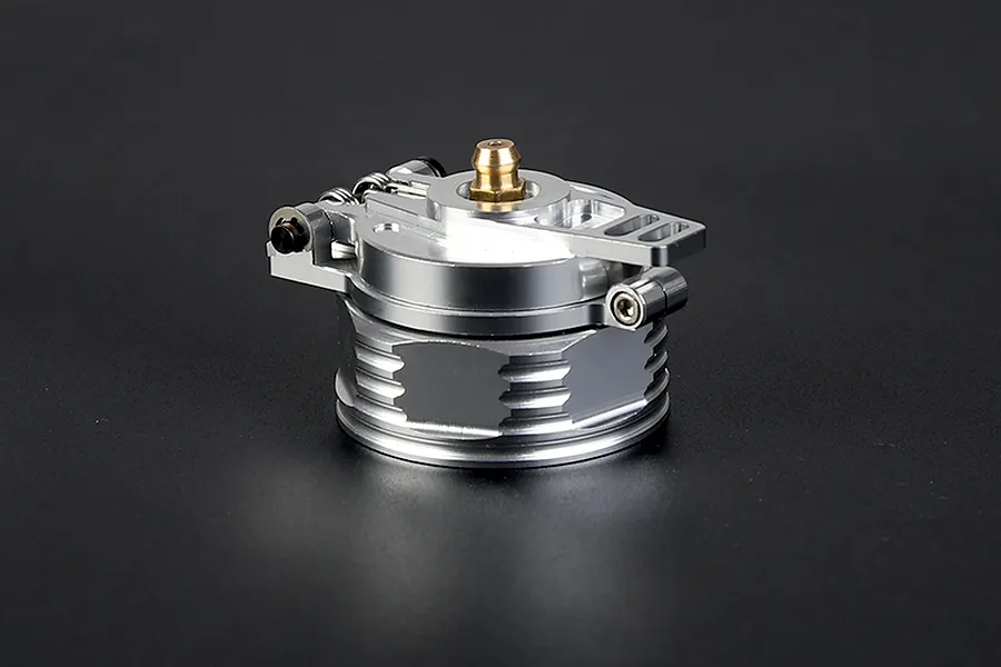 Rovan Aluminium Leak Proof Fuel Tank Cap - Silver image 5