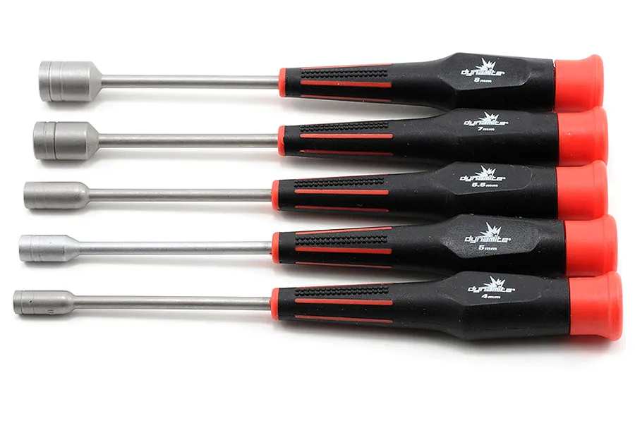 Dynamite 4, 5, 5.5, 7, 8.0mm Hex Socket Driver Set image 16031