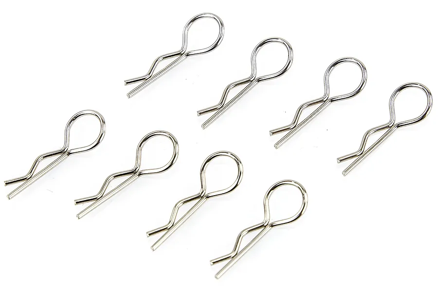 HSP 1mm Silver Body Pins 8Pcs image 16041