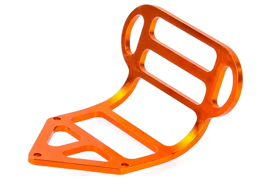 HSP Kulak Orange Aluminium Front/Rear Bumper image 16058