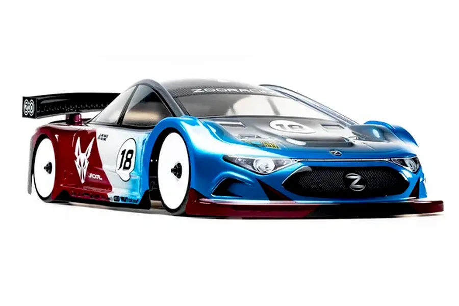 ZooRacing 1/10 190mm Jackal Unpainted Body Shell - Clear image 1