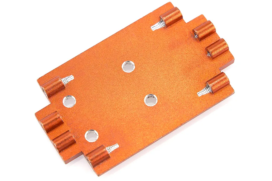 HSP Kulak Orange Aluminium Lower Chassis image 16065