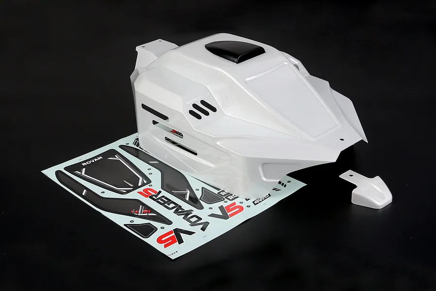 Rovan 1/5 V5 Buggy Painted Body Shell - White image 6