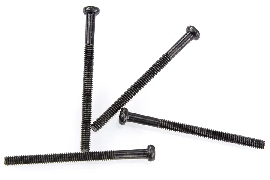 HSP 2x27mm Fine Thread Binder Head Screws 4Pcs image 16096