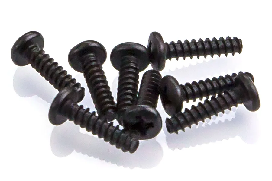 HSP 3x11mm Coarse Thread Binder Head Screws 8Pcs image 16103