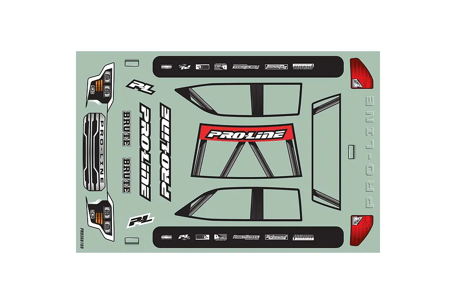 Pro-Line 1/16 Brute Unpainted Body Shell - Clear image 8