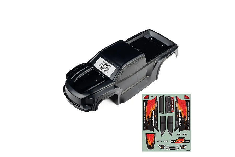 Pro-Line 1/16 Brute Tough Painted Body Shell - Black image 14