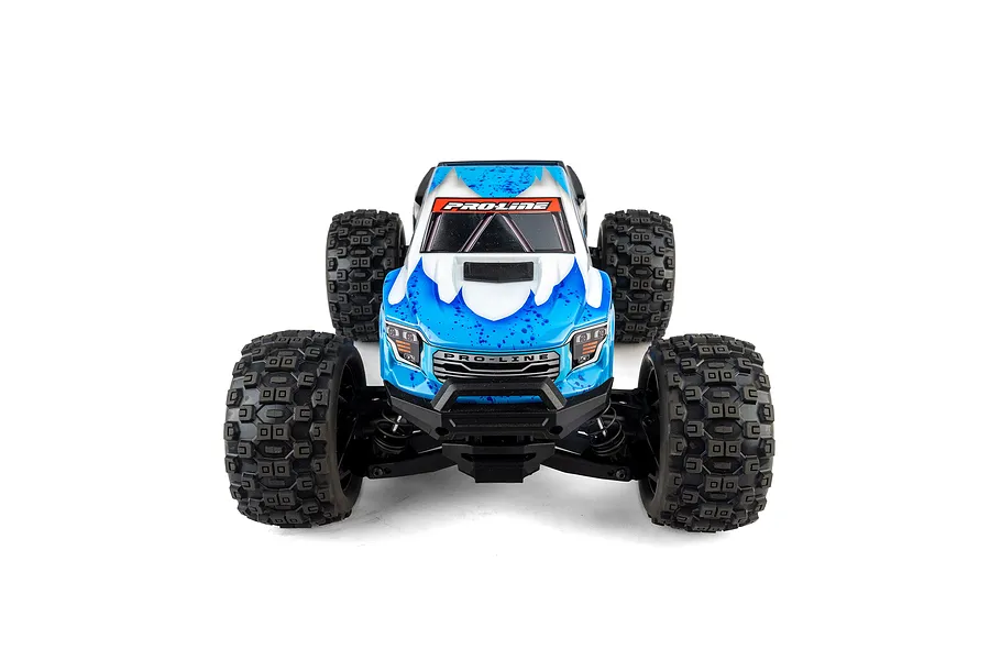 Pro-Line 1/16 Badlands MX Tyres on Black Desperado 2.0 Rims - Glued Wheels 2Pcs image 13
