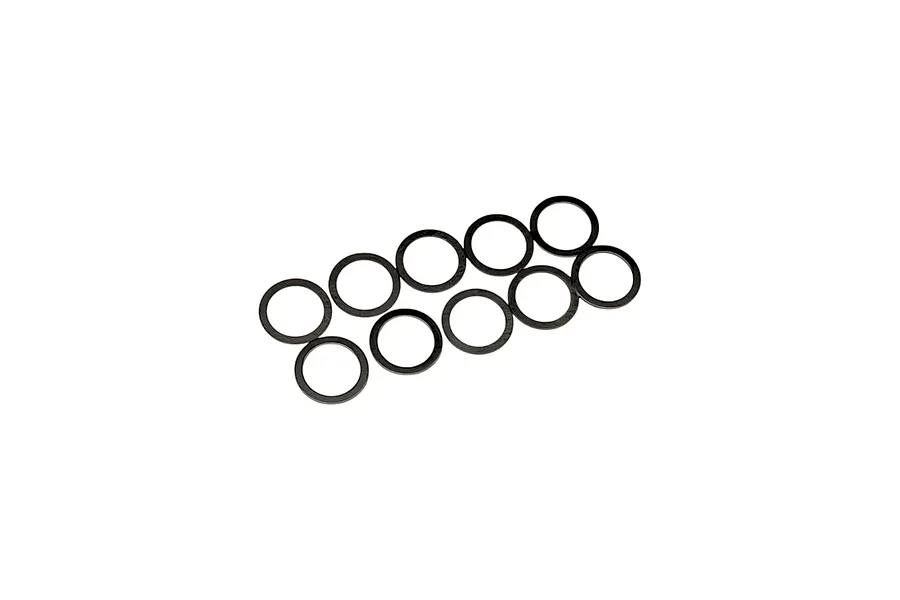 RC Maker Stainless Steel 6x8x0.2mm Shims 10Pcs image 1