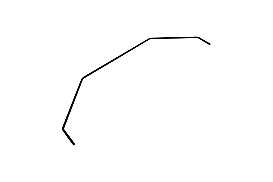 RC Maker 1.3mm Anti-Roll Bar isolated on a plain white background.