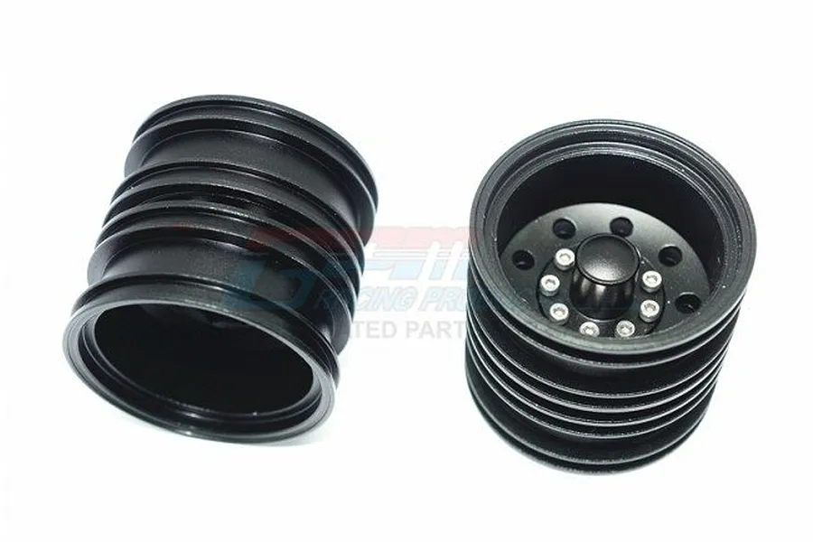 GPM 1.8&amp;quot; Aluminium Rear 9 Hole Rims - Black image 1