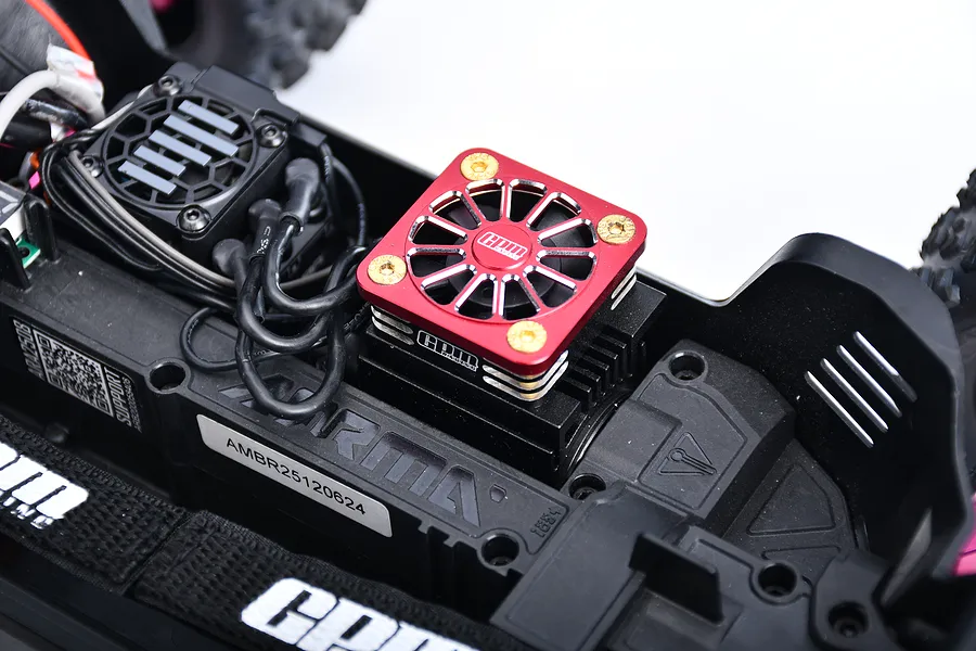 GPM Aluminium 30x10mm 20,000 RPM High Speed Cooling Fan - Orange image 2