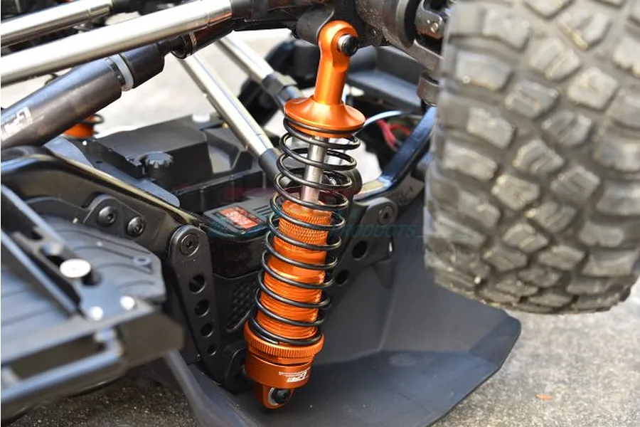 GPM Aluminium 145mm Thickened Adjustable Shocks 2Pcs - Grey image 3