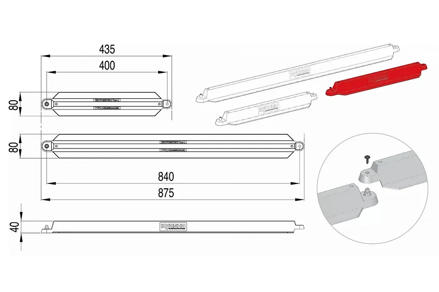 Kyosho Circuit Fence Set  image 3