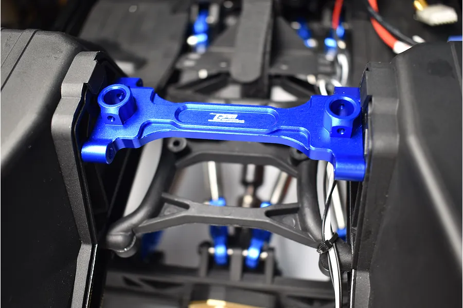 GPM Aluminium Rear Chassis Brace - Black image 2