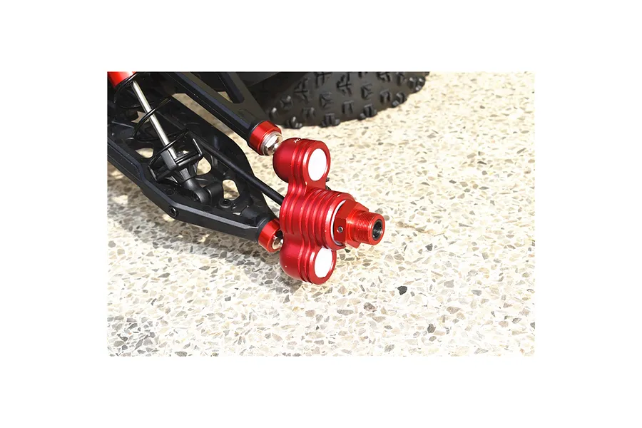 GPM Aluminium Steering Hubs 2Pcs - Orange image 3