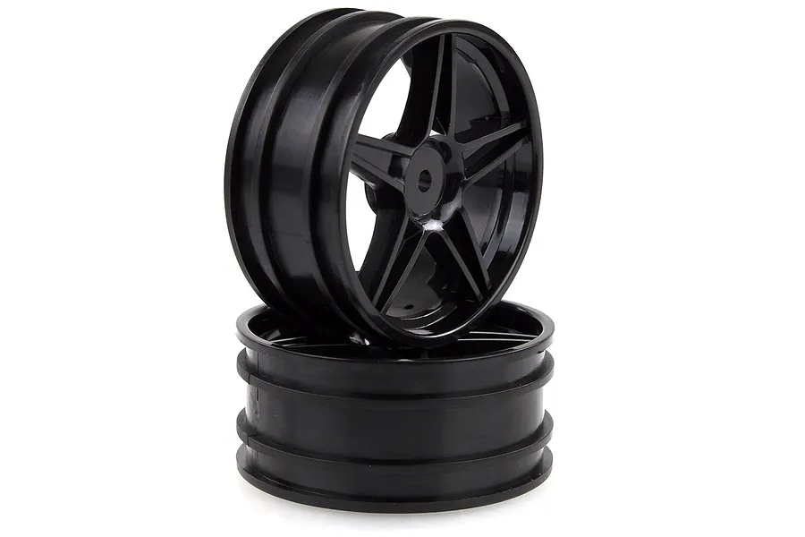HSP 2.3&amp;quot; Black Front Buggy Rims 2Pcs image 16263