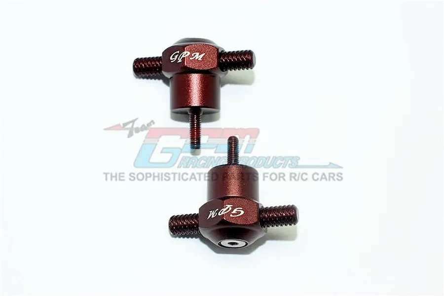 GPM Aluminium Spare Tyre Lock 2Pcs - Brown image 1