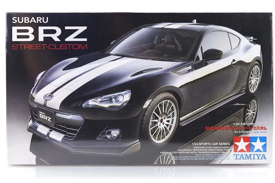 Tamiya 1/24 Subaru BRZ Street-Custom Scaled Plastic Model Kit image 16491