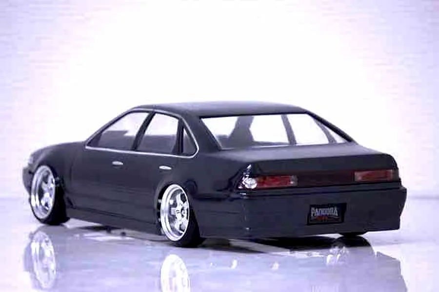 Pandora RC 1/10 Nissan A31 Cefiro Autech Unpainted Body Shell - Clear image 3