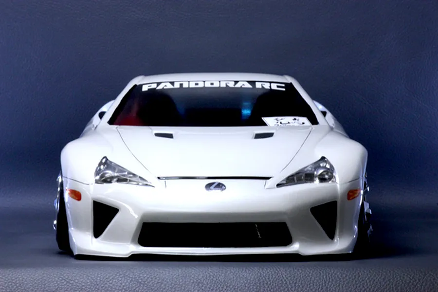 Pandora RC 1/10 Lexus LFA Unpainted Body Shell - Clear image 6