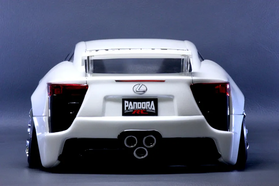 Pandora RC 1/10 Lexus LFA Unpainted Body Shell - Clear image 7