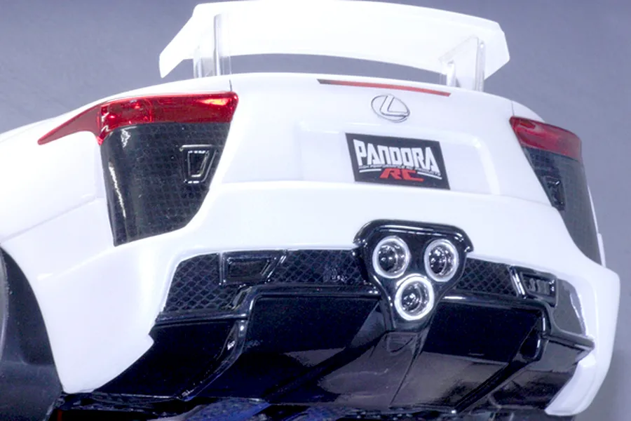 Pandora RC 1/10 Lexus LFA Unpainted Body Shell - Clear image 4