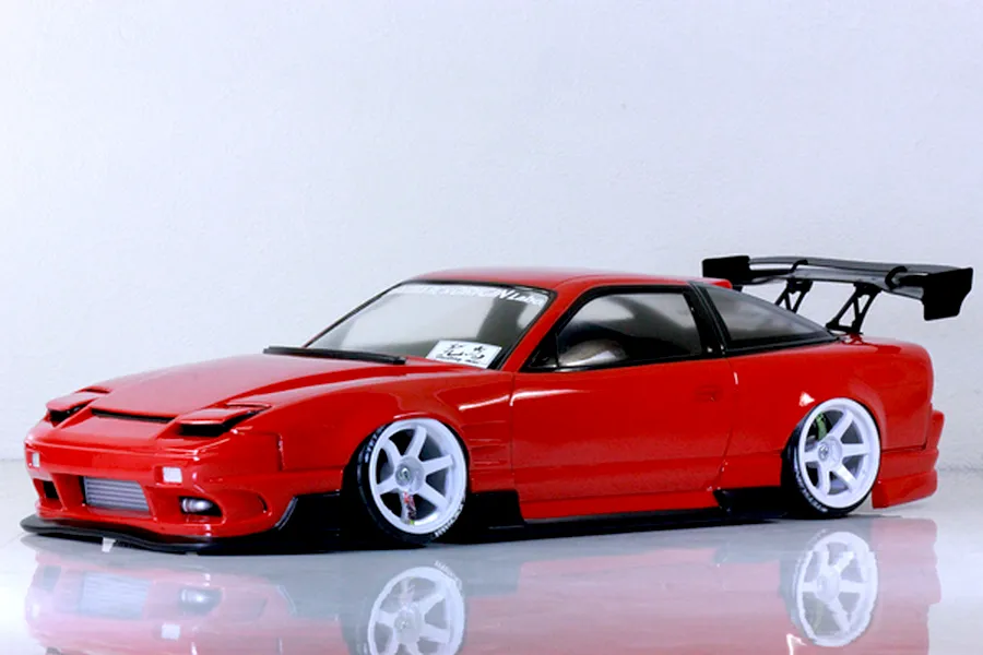 Pandora RC 1/10 180SX RPS13 Origin Labo. Unpainted Body Shell - Clear image 6