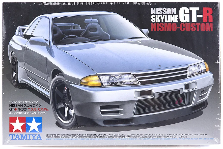 Tamiya 1/24 Nissan Skyline GT-R (R32) NISMO-Custom Scaled Plastic Model Kit image 16519