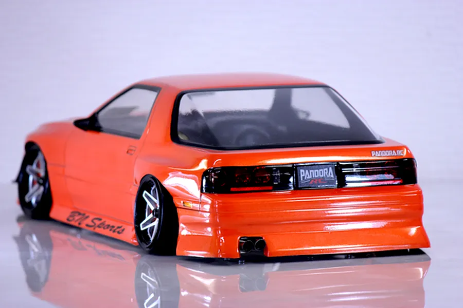 Pandora RC 1/10 Mazda RX-7 FC3S BN Sports Unpainted Body Shell - Clear image 3
