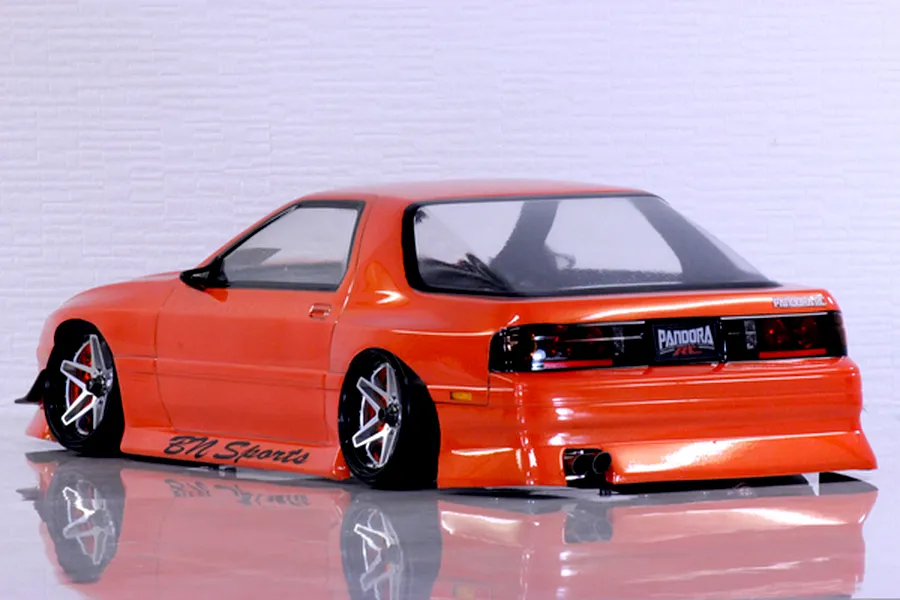 Pandora RC 1/10 Mazda RX-7 FC3S BN Sports Unpainted Body Shell - Clear image 12