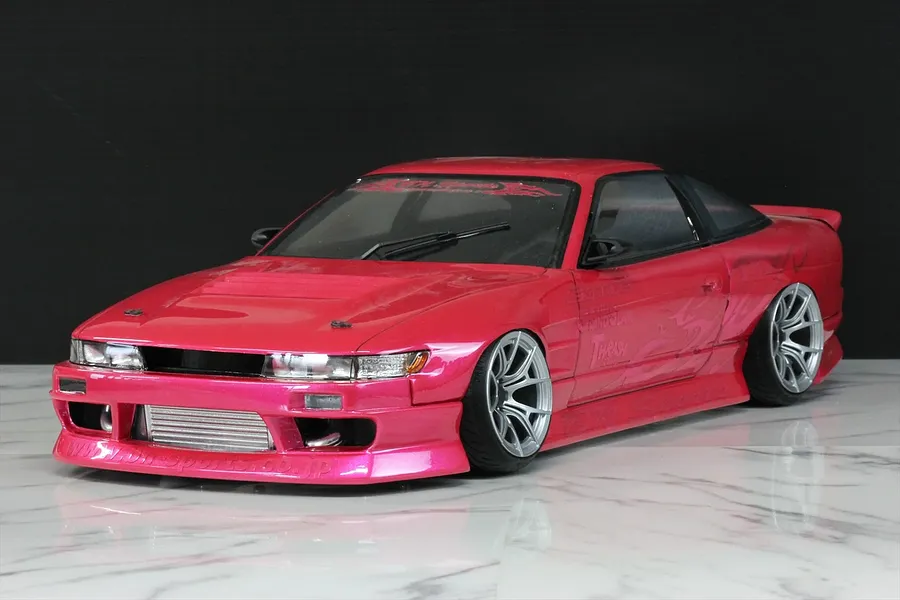 Pandora RC 1/10 Nissan Sil80 BN Sports Unpainted Body Shell - Clear image 1