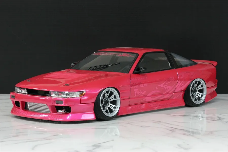 Pandora RC 1/10 Nissan Sil80 BN Sports Unpainted Body Shell - Clear image 5