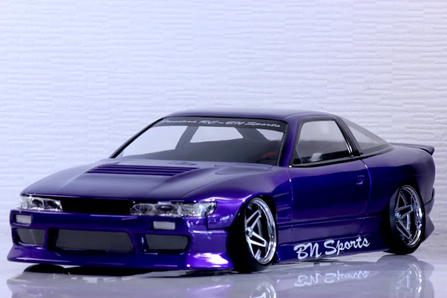 Pandora RC 1/10 Nissan Sil80 BN Sports Unpainted Body Shell - Clear image 6