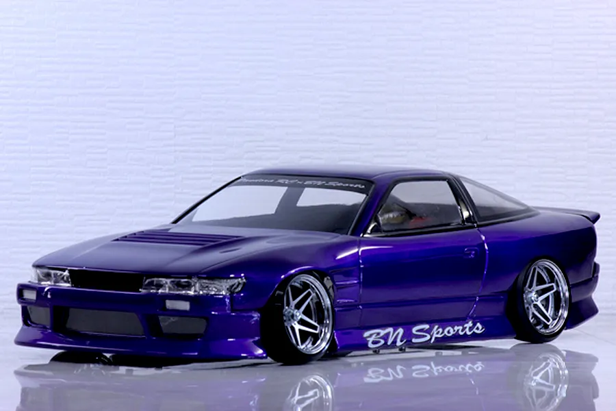 Pandora RC 1/10 Nissan Sil80 BN Sports Unpainted Body Shell - Clear image 12