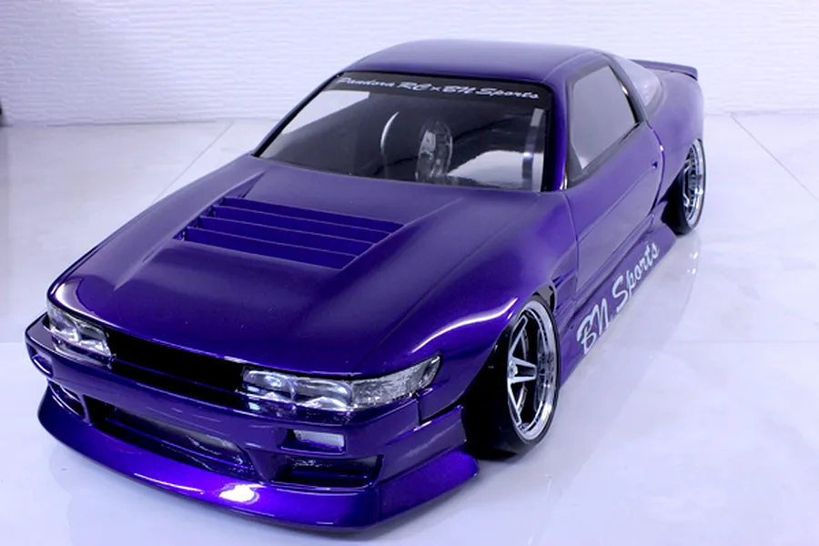 Pandora RC 1/10 Nissan Sil80 BN Sports Unpainted Body Shell - Clear image 13