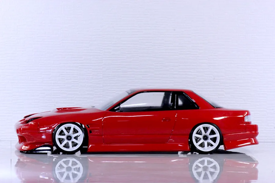 Pandora RC 1/10 Nissan 240SX One-Via Origin Labo. Unpainted Body Shell - Clear image 4