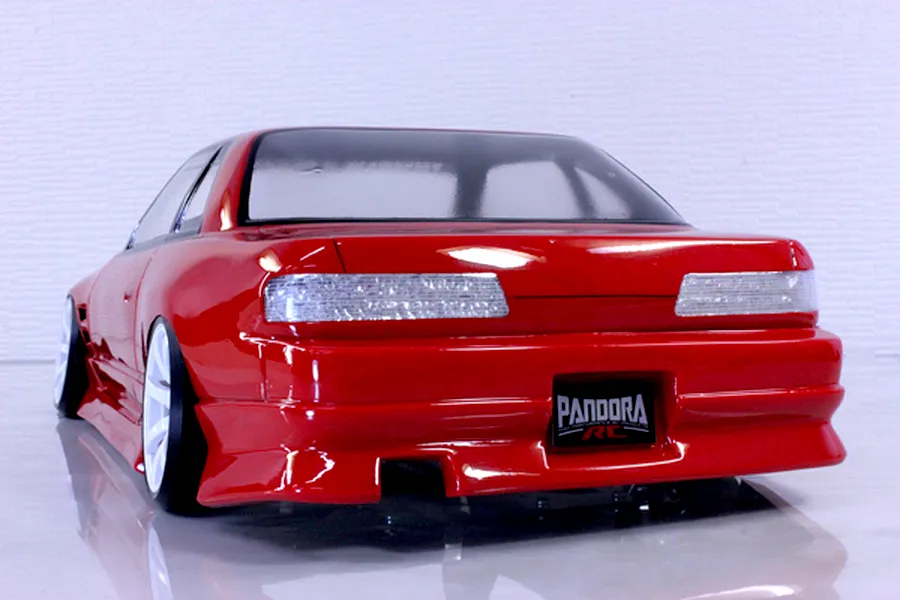 Pandora RC 1/10 Nissan 240SX One-Via Origin Labo. Unpainted Body Shell - Clear image 8