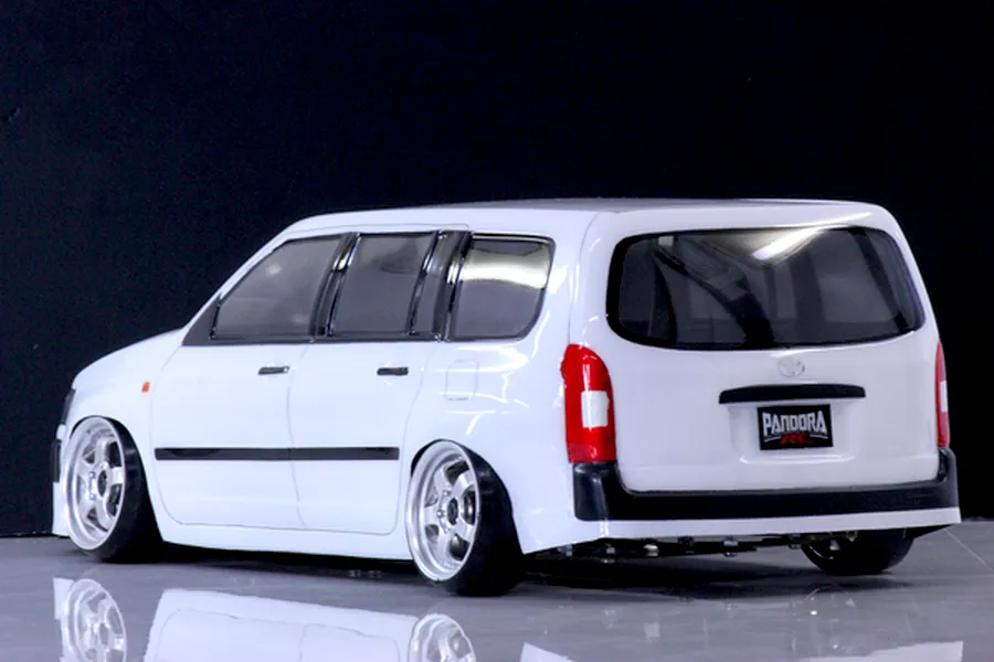 Pandora RC 1/10 Toyota Probox Unpainted Body Shell - Clear image 3