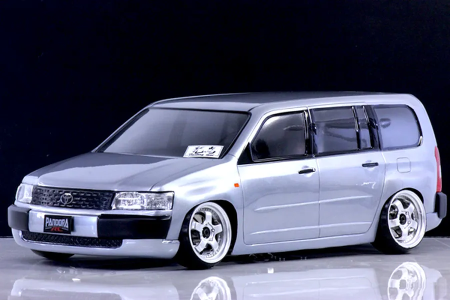 Pandora RC 1/10 Toyota Probox Unpainted Body Shell - Clear image 9